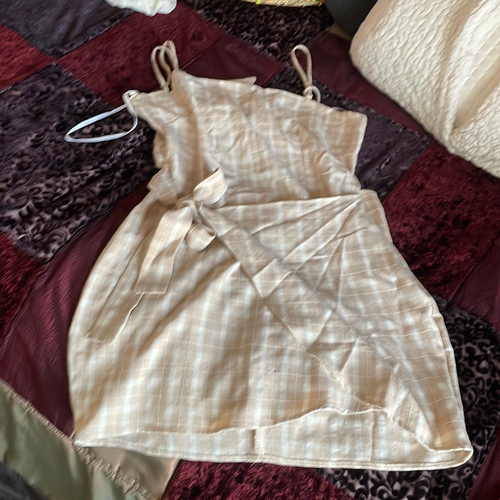 Plaid dress